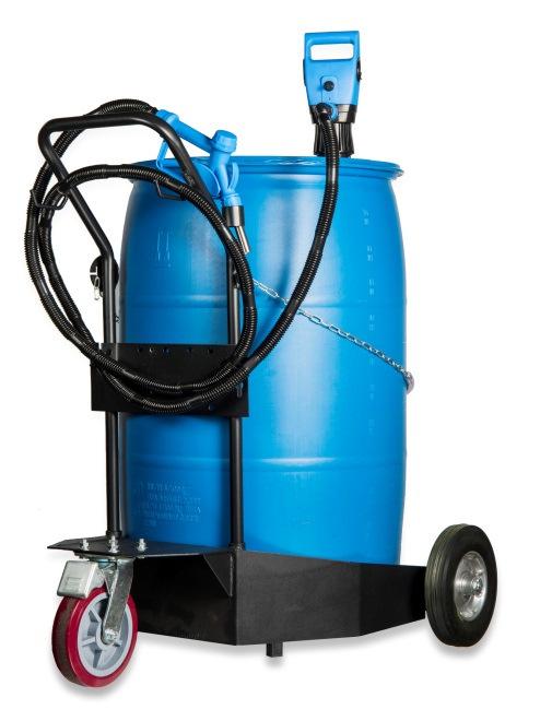 for low volume shops and a better alternative to a manual hand pump when pumping from drums.