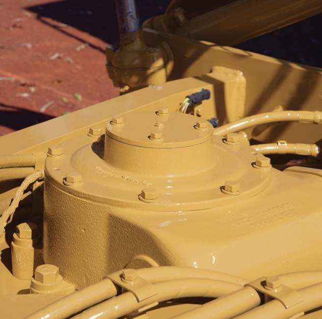 Brake Systems and Machine Protection Brakes located at each tandem wheel offer the largest total brake surface area in the industry, delivering dependable stopping power and longer brake life.