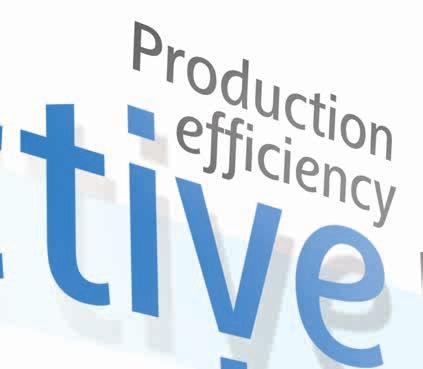 Production efficiency a tradition, not a trend Protecting the environment