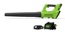 ET0181 Greenworks Cordless Blower (Includes charger and battery)