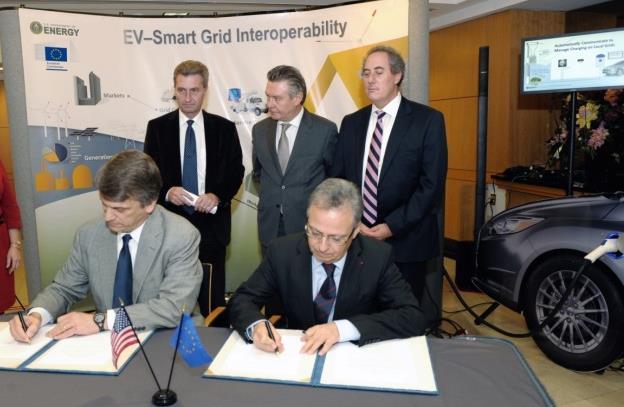 EV-Smart Grid Interoperability Centers Fulfilling Transatlantic DOE-JRC Agreement Establish cooperative centers to harmonize PEV and battery test procedures; PEV interoperability Facilitating Global