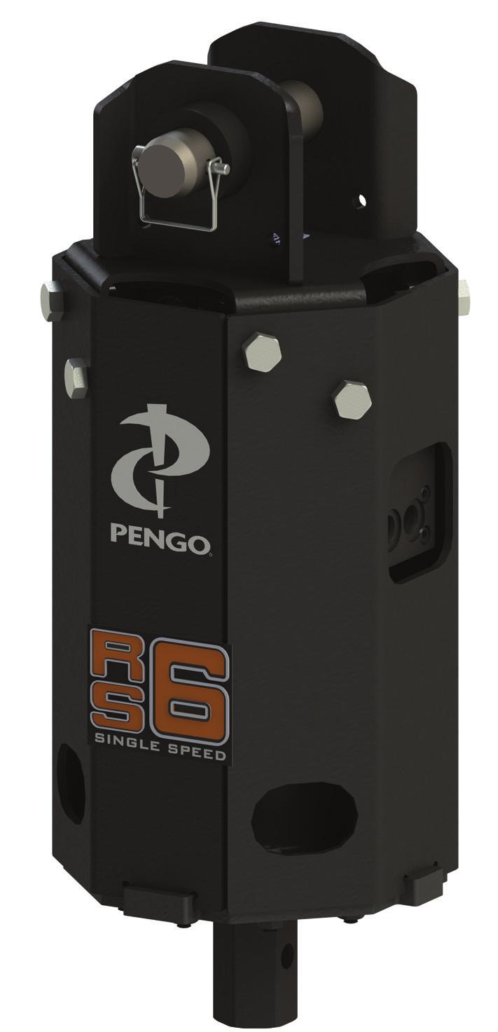 RS-6 ANCHOR DRIVE SINGLE SPEED DRIVE UNIT PN 610658 used for anchor installation Pengo Introduced the RS-6 to the Revolution Drive line in 2014.