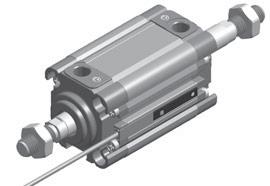 2. COMPACT CYLINDERS series STRONG (RS, RQ) A new series of compact cylinders for long s and heavy-duty applications standard supplied with oversized guides and rods, the first one with adjustable