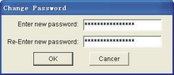 ENGINEERING PASSWORD This option is used to change the engineering level password used to access the software.