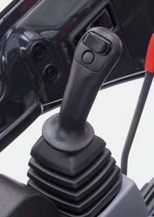 POWER MODE Improved Productivity Lower Fuel Consumption 3% Productivity Increase Compared to Prior Model Save 12%* ECO MODE Lower Fuel Consumption Compared to Prior Model Eco Mode Switch Eco Mode