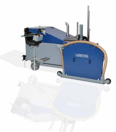 UNICUT 520 FULLY HYDRAULIC PRECISION FLOOR SAW FOR PROFESSIONAL USE Multifunctional joystick for ease of operation Electro hydraulic steering system - optimal hydraulic cycle for improved saw blade