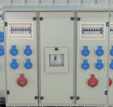 Plug & Socket Panel The Plug & Socket panels are built purposely to plug in distribution assemblies supplied to refineries, manufacturing industry, petrol pump, lighting load etc.