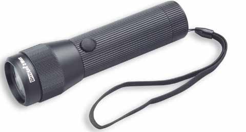 This innovative LED torch with only 14 cm length and a weight of only 178 g is the leader among comparable torches.