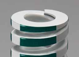 Extra Heavy Duty Die Springs Color coded GREEN STRIPE 8 Hole Rod 3/8 3/16 1/2 9/32 5/8 11/32 3/4 3/8 Free Length Wire Size CATALOG NUMBER Pounds @ 1/10 inch defl. Long Life (15% of C) Avg.