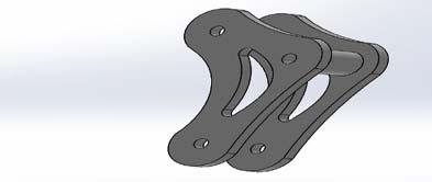 We have selected to use Solid works modelling software because of its availability. 3.2. Push Rod As the name in fig.2 push rod suggests which means it pushes the rocker arm when bump occurs.