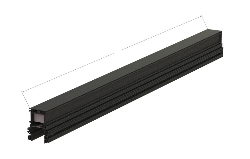 TRACK COMPONENTS STRAIGHT POWER TRACK 16' CASE OF STRAIGHT POWER TRACK Sold in 16' case of two 8' powered sections Wall or Ceiling use High Power; 96 Watts, 1 Amp - 12 W/ft Low Power; 50 Watts,.