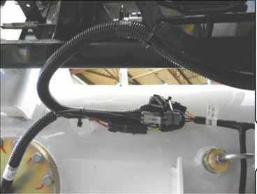 Install heat wrap (from kit P13FB-TANK-B) over wiring on RH short tank as shown. Secure wrap with three zip ties as shown. Figure 32.4B. 4.
