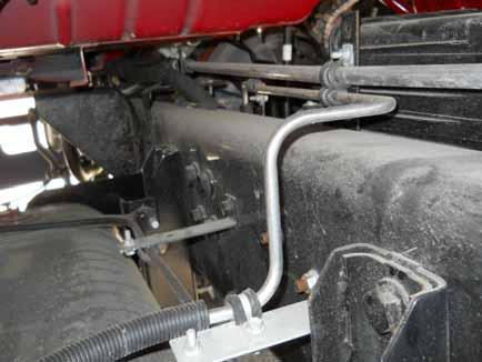 REMOVING OEM FUEL LINE AND REAR VAPOR LINE Refer to the Ford Workshop Manual, Section 310-01, Fuel Tank and Lines, for complete instructions on removing the original fuel supply line. 1.