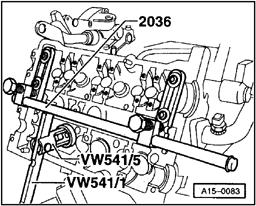 Page 56 of 62 15-48 - Attach 2036 adjustable rod (as shown in figure) using M6 x 40 bolts with large washers.