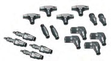 SERVICE PARTS Dealer Fitting Pack 1 2359 Includes 4 each: 1/4" union Ts, inflation