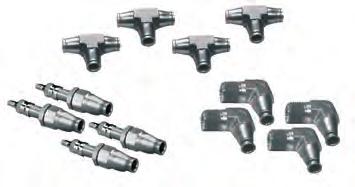Dealer Fitting Pack 3 2395 Includes 6 each: 1/4 NPT elbow fittings, inflation valves.