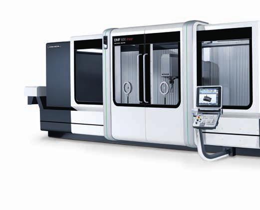 32 intro world premières technologies ecoline systems lifecycle services milling technology DMF range column milling machines with traverse of up to 6 m and workpiece weight of up to 10 t.