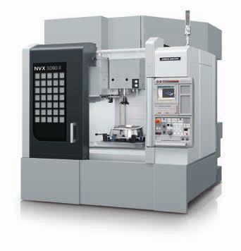These vertical machining centres allow for higher productivity and operability thanks to their stiff