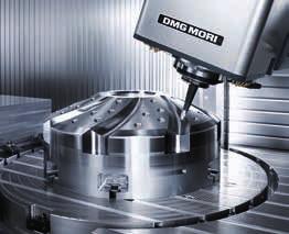 12,000 rpm with reinforced spindle and 20,000 rpm with the HSC configuration _ Integrated coolant system
