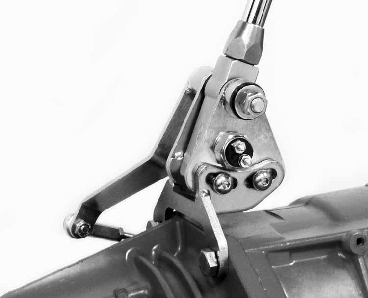 Billet Trans Arm Short Threaded Rod 1/4"-28 x 1" Button Head Bolt 1/4"-28 Jam Nut Lock Washer Fig. 10 Rod End Fig.