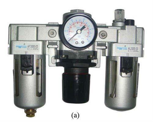 2.2. FRL (Filter Regulator Lubricator):- As from the name it can be understood that it is the combination of three important individual components (Filter, Regulator and Lubricator) which are