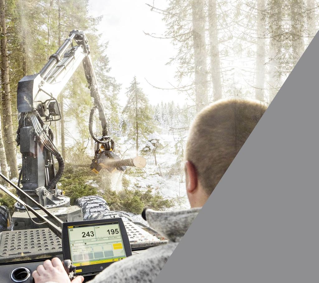 CABIN WORKPLACE WITH A VIEW PONSSE SEAT UNBEATABLE COMFORT THE ONLY SEAT ON THE MARKET SPECIALLY DESIGNED FOR FOREST MACHINE DRIVERS. The Cobra has no obstacles to productivity in sight.
