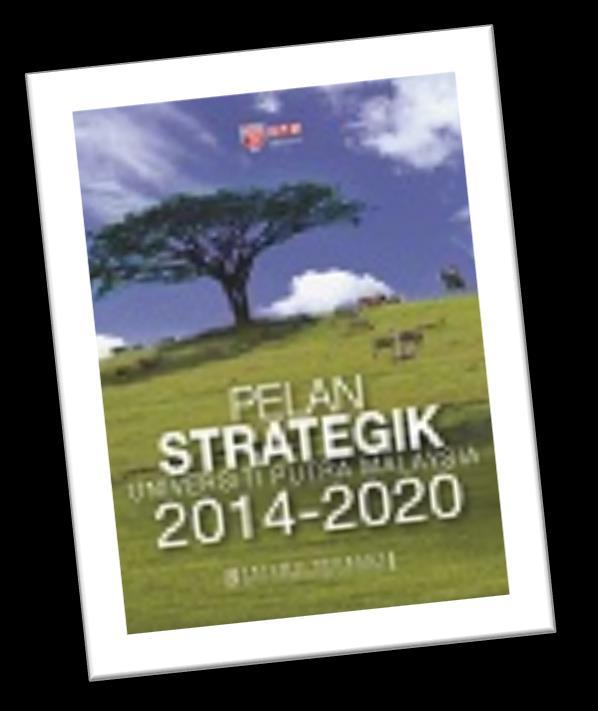 PELAN STRATEGIK UPM 2014-2020 1 2 3 4 5 Mempertingkat Kualiti dan Daya Saing Graduan Penjanaan Nilai Melalui RDCE yang Mantap dan Lestari