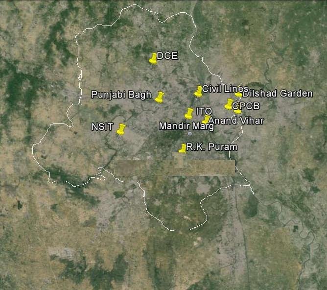 8. AMBIENT NOISE MONITORING OF DELHI Delhi, the capital of India, is located at 28.61 N 77.23 E, and lies in Northern India.