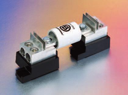 Stud Type (Not sold in pairs) The simpler design is the C58 Series modular fuse base.