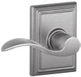 Decorative collectio is oly available with F Series Schlage s Decorative Collectios Levers F Series Stad out effortlessly.