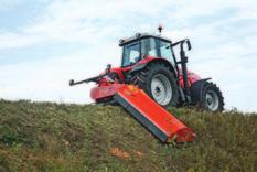 Suitable for tractors from 48 kw (65 hp), the RSM is at ease in a wide variety of conditions.
