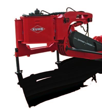 To improve on-the-job flexibility and reduce mechanical stress, all Spring-Longer models are