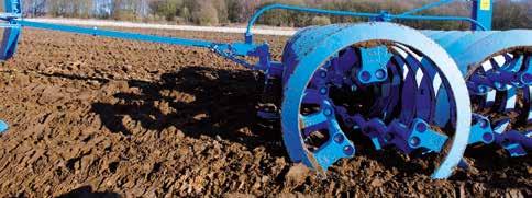 Optimum reconsolidation High degree of efficiency on any soil Pressing is ideally done directly behind the plough, under optimum moisture conditions.
