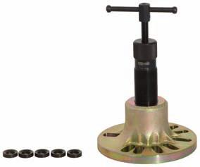91 Universal impact drive spindle Suitable with a multitude of pullers Particularly high loosening torque due to pin point impact power