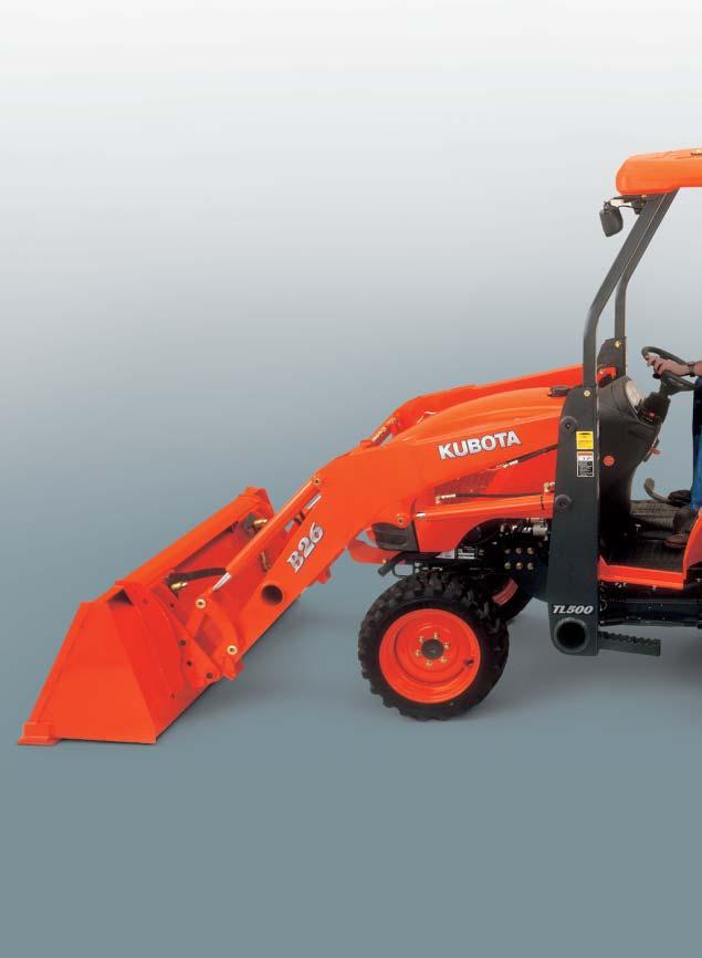 Skid Steer-type Quick Couplers This loader feature, typically found on larger models, allows you to easily and quickly attach and detach a variety of front implements.