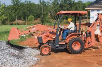 From the brace-less loader frame to the Skid Steer-type quick coupler, everything about this loader is designed to improve productivity.