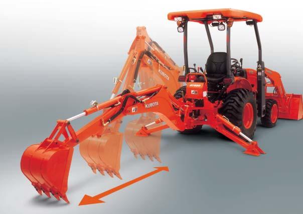 Digging Capacity Here s everything you could want in a backhoe more power and the ability to dig deeper.