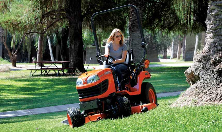 Got a tough job? Get a tough tractor. The BX-Series sub-compact tractors have the power and versatility to tackle any yard and garden project.