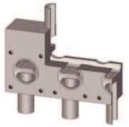 99) 4 valve block body manifold with 2 valve