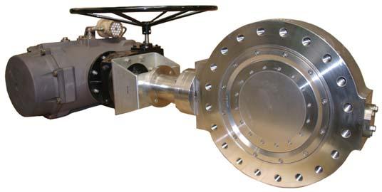 High-Performance Control and Shut-off Butterfly Valve Series 14b - Type HD Application: Tight-closing, double-eccentric butterfl y valve especially for high requirements in the chemical industry, for