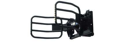 Bale Handler Excellent for producers who move wrapped or silage baled.