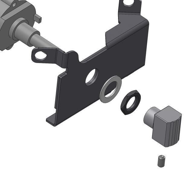 If the pitman arm is moved from the original parked positon from DSE, it may result in the wiper blades stopping in the wrong spot on the windshield. Figure 4 Attach Pitman Arm to Wiper Linkage 6.