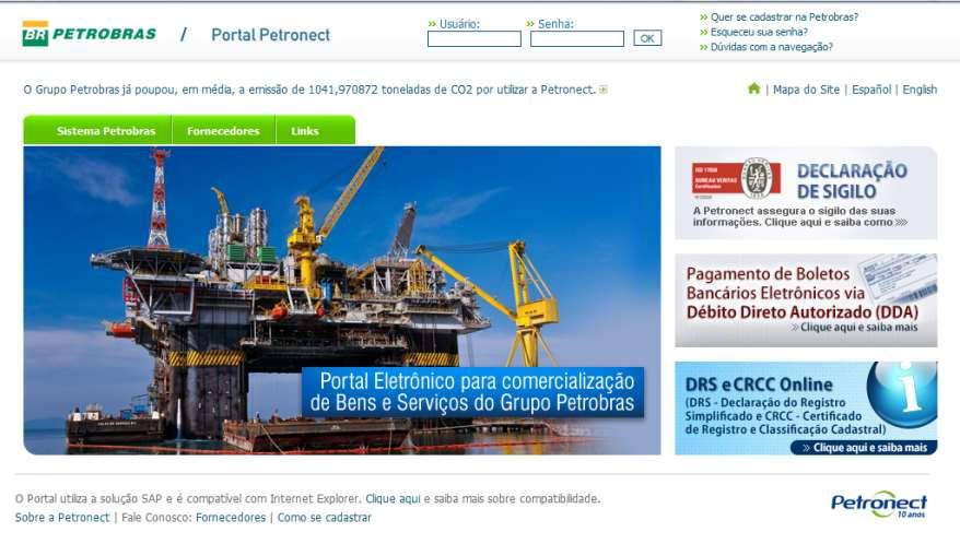 SUPPLIER QUALIFICATION AND REGISTER IN PETROBRAS