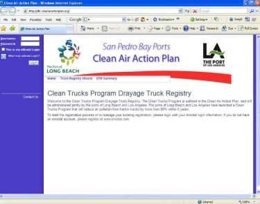 More information Drayage Truck Registry http://dtr.