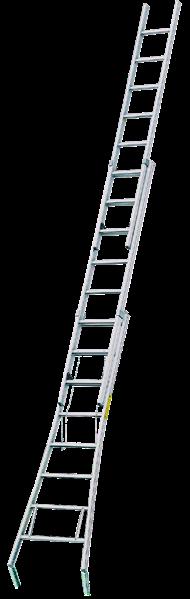 the same features as the R-500 models, with the exception of a Stabiliser bar to secure the ladder rather than a tapered base Ladder Length in m Weight Stabiliser B Bar size A C