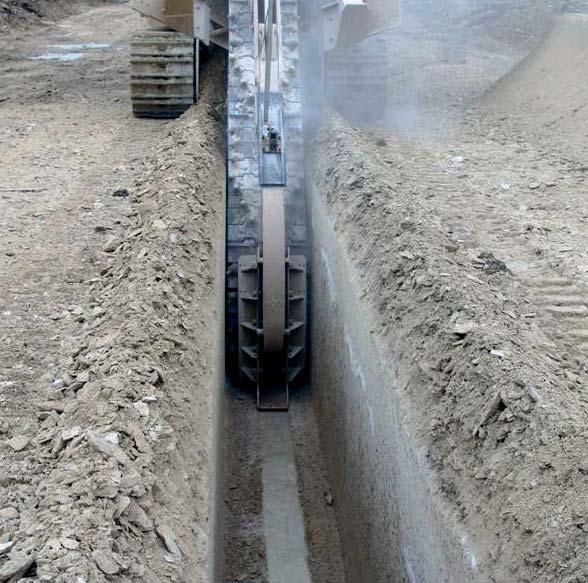 ORIENTED TOWARD TRENCHING REQUIREMENTS IN HIGHLY ABRASIVE AND EXTREME