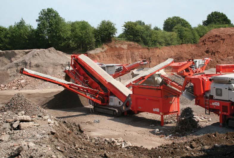 50m / 11 6 (h) WEIGHT 30,000 kg / 66,139 lbs LARGE THROUGHPUT This mobile tracked double decked screener is equipped with Sandvik s patented, world class heavy duty Doublescreen