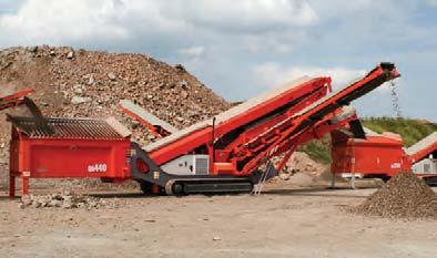 This machine is designed for the aggregate producer who requires large throughput.