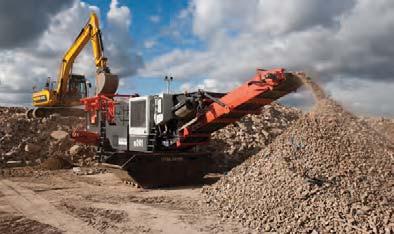 22m / 10 6 ½ (h) WEIGHT 34,000 kg / 74,957 lbs HIGH MOBILITY The QJ241 is the most compact unit in the world leading series of jaw crushers from Sandvik.