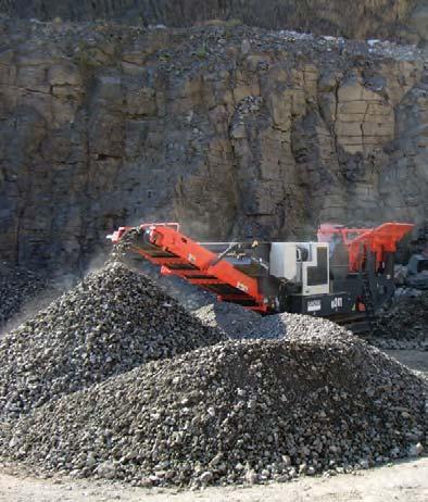 Although purpose developed for the contractor and recycling markets the crusher is equally productive and suitable for quarry operators seeking easy manoeuvrability and high quality.
